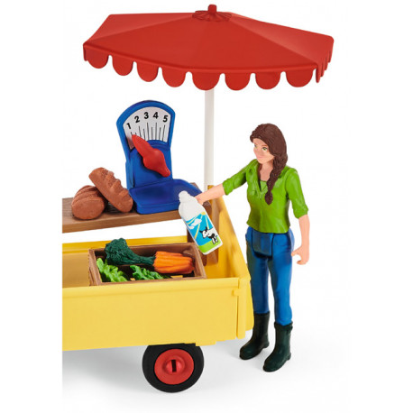 Etal mobile de la ferme - Schleich