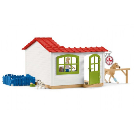 Clinique vétérinaire avec animaux - Schleich