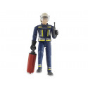 Figurine pompier avec accessoires - Bruder 60100