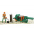 Set forestier avec figurine - Bruder 62650