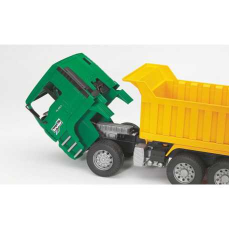 Camion benne jaune - Bruder 02765