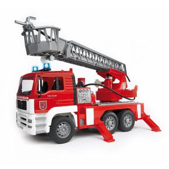 Camion-pompiers-MAN-grande-échelle
