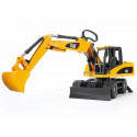 Excavatrice Caterpillar sur roues - Bruder 02445