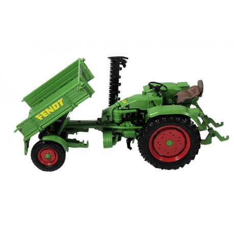 Tracteur Fendt GT 231 avec faucheuse - Universal Hobbies 6669