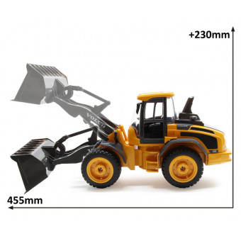 Chargeur Volvo L50 radiocommandé 1/16 - Jamara 405058
