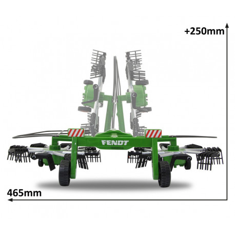 Andaineur Fendt radio-commandé pour tracteur RC Jamara - 412589