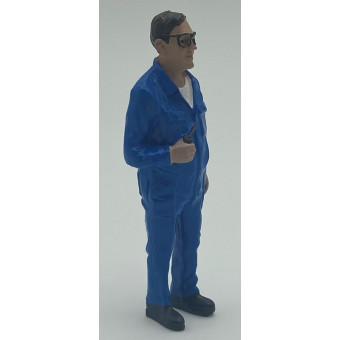 Figurine homme fumant la pipe - AT-Collections ADF32149