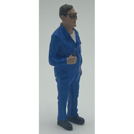 Figurine homme fumant la pipe - AT-Collections ADF32149
