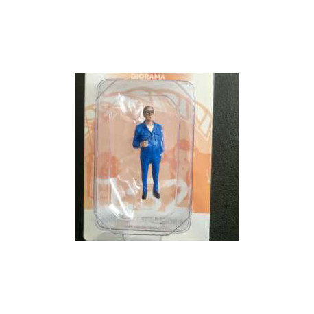 Figurine homme fumant la pipe - AT-Collections ADF32149