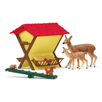 Cabane des animaux de la forêt - Schleich 42658