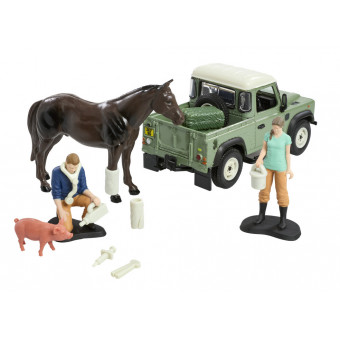 Coffret Land Rover Vétérinaire - Britains 43385