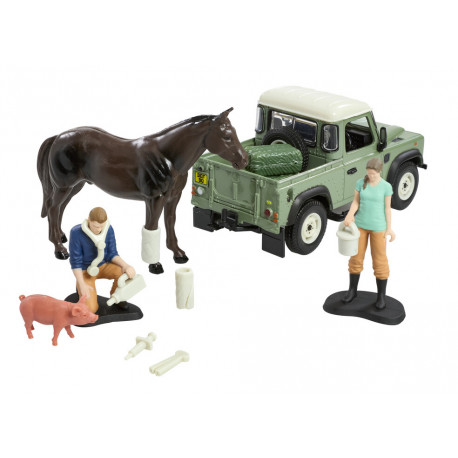 Coffret Land Rover Vétérinaire - Britains 43385