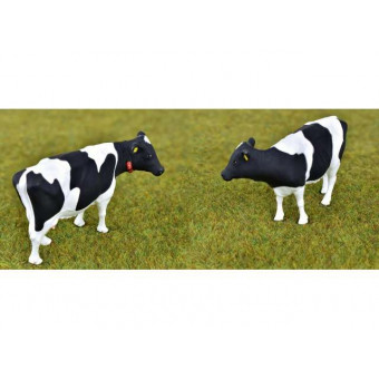 Lot de 4 vaches Holstein - Friesian avec transpondeur - AT-Collections AT3200503