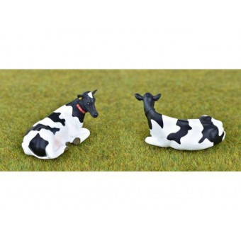 Lot de 4 vaches Holstein - Friesian avec transpondeur - AT-Collections AT3200503