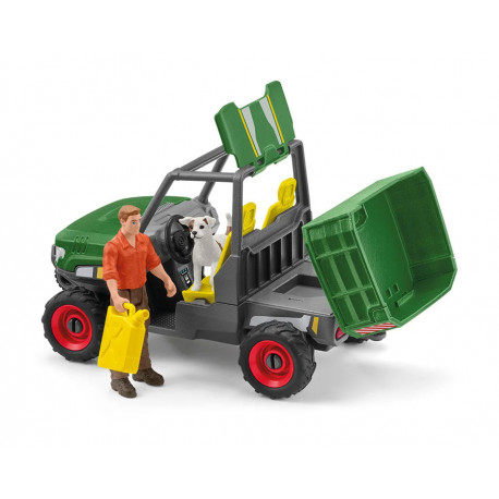 Garde forestier avec véhicule - Schleich 42659