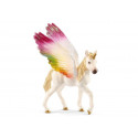 Licorne ailée arc-en-ciel, poulain - Schleich 70577