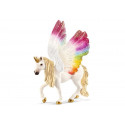 Licorne ailée arc-en-ciel - Schleich 70576