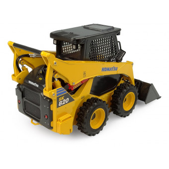 Chargeuse compacte Komatsu SK820 avec accessoires - Universal Hobbies UH8177