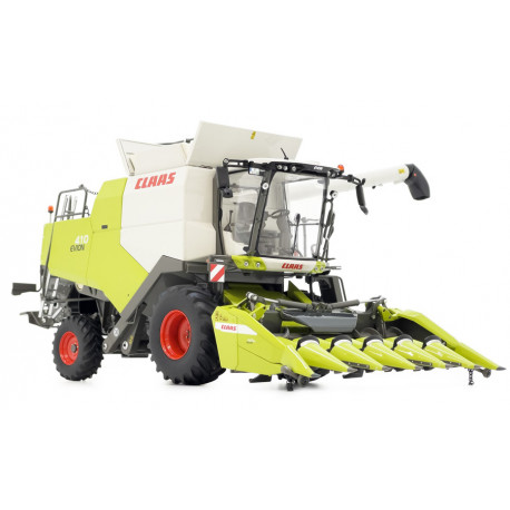 Moissonneuse Claas Evion 410 avec coupe Rovio 4.675FC - Marge Models 2403