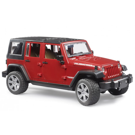 Jeep Wrangler Unlimited Rubicon rouge - Bruder 02525