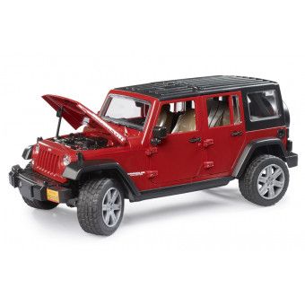 Jeep Wrangler Unlimited Rubicon rouge - Bruder 02525