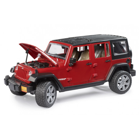 Jeep Wrangler Unlimited Rubicon rouge - Bruder 02525