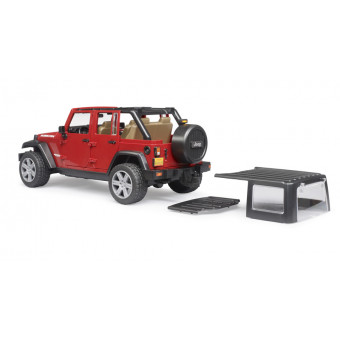 Jeep Wrangler Unlimited Rubicon rouge - Bruder 02525