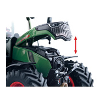 Tracteur Fendt 726 vario jumelé avec roues étroites - Wiking 7872