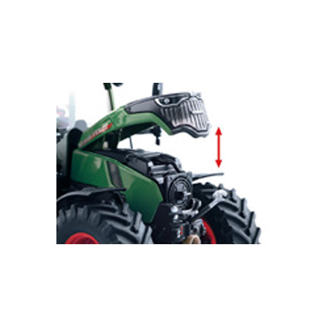 Tracteur Fendt 726 vario jumelé avec roues étroites - Wiking 7872