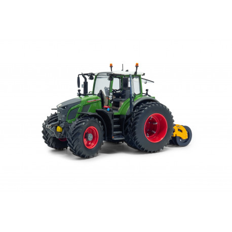Tracteur Fendt 620 vario jumelé avec rouleau Holaras Stego 285 Pro AGROMAIS