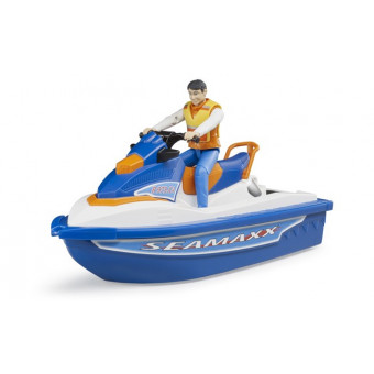 Scooter de mer avec figurine