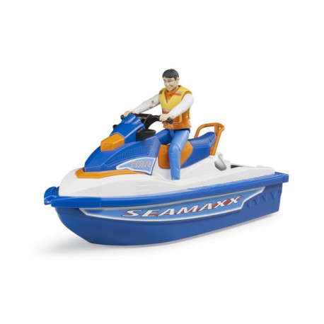 Scooter de mer avec figurine
