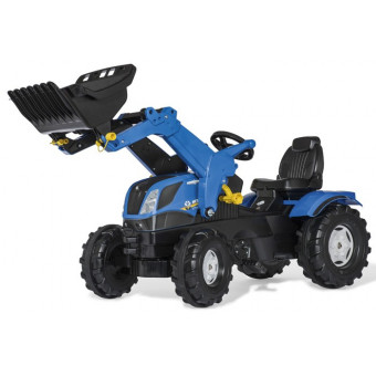 Tracteur à pédales New Holland T7.315 avec chargeur