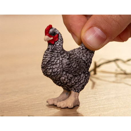 Poule Plymouth Rock - Schleich 13997