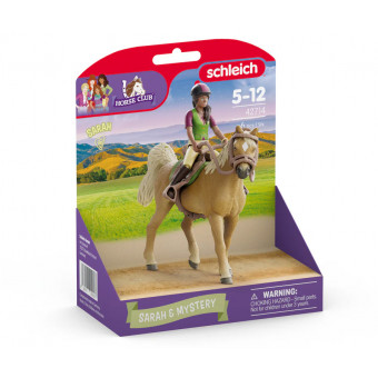 Sarah & Mystery HORSE CLUB - Schleich 42714