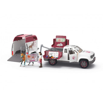 Vétérinaire mobile avec van - Schleich 42704