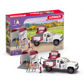 Vétérinaire mobile avec van - Schleich 42704