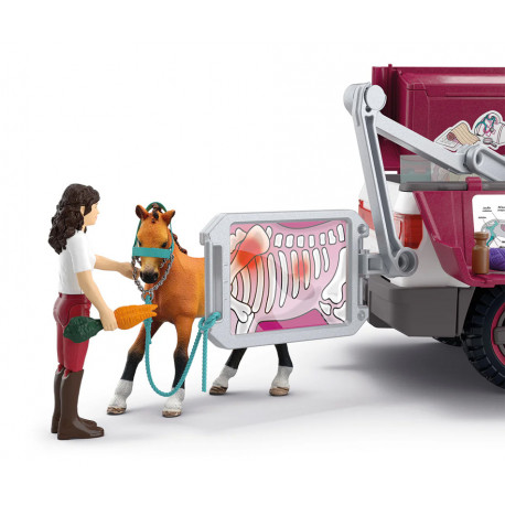 Vétérinaire mobile avec van - Schleich 42704