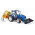 Tracteur New Holland T5.120 avec chargeur et bennette - Bruder 02187