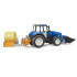 Tracteur New Holland T5.120 avec chargeur et bennette - Bruder 02187