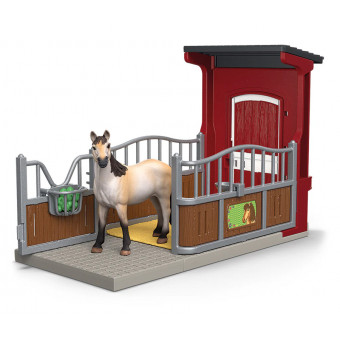 Box avec jument Mustang - Schleich 42724