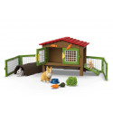 Clapier à lapins - Schleich 42728