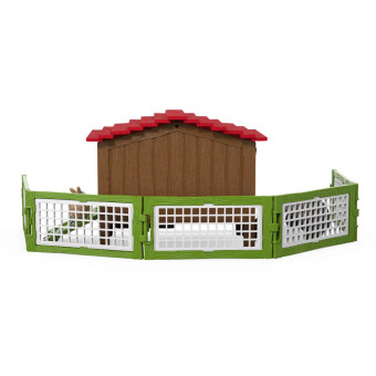 Clapier à lapins - Schleich 42728