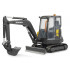 Pelleteuse compacte Volvo ECR40 - Bruder 02465