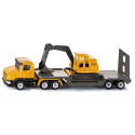 Camion surbaissé avec excavatrice - Siku 1611