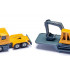 Camion surbaissé avec excavatrice - Siku 1611