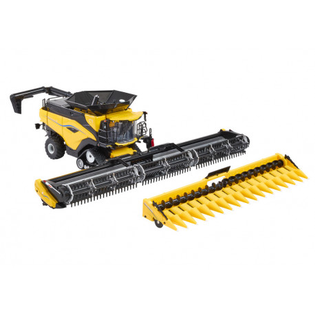 Moissonneuse New Holland CR11 à chenilles avec 2 coupes - Britains 43403