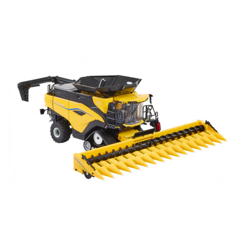 Moissonneuse New Holland CR11 à chenilles avec 2 coupes - Britains 43403