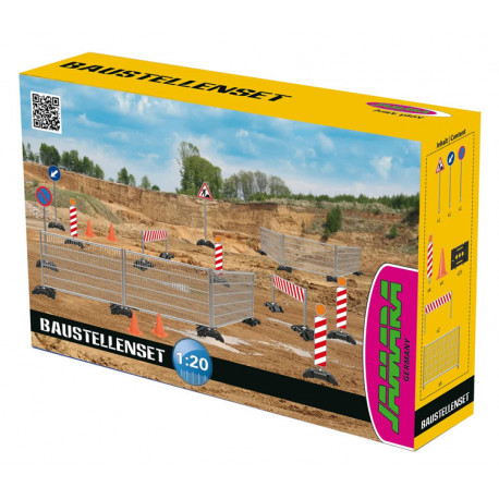Kit de signalisation de chantier 1/20 - Jamara 412413