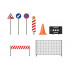 Kit de signalisation de chantier 1/20 - Jamara 412413